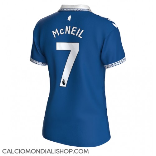 Maglie da calcio Everton Dwight McNeil #7 Prima Maglia Femminile 2023-24 Manica Corta